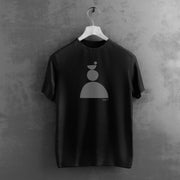 Unisex black t shirt  - Yoga Balance