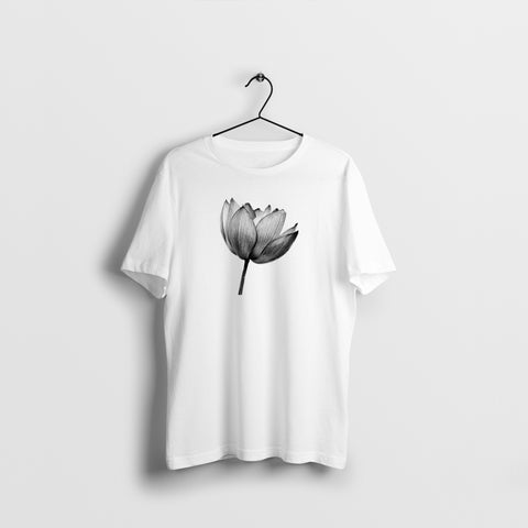 Unisex white shirt  - nature